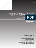 YST-FSW100 Manual de Utilizare PDF