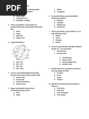 Rph Geografi Tingkatan 1 Pdf