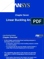Linear Buckling Analysis: Chapter Seven