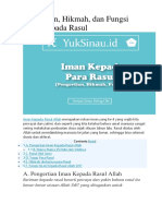 Iman Kepada Rasul