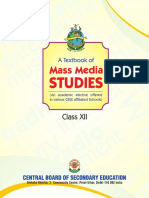 Mass Media Class-Xii PDF