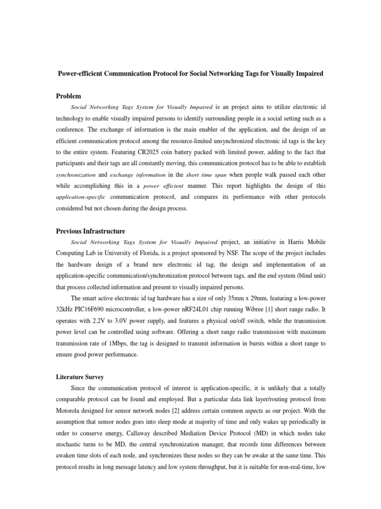 Embedded Project Report | PDF | Telecommunication | Computer Network
