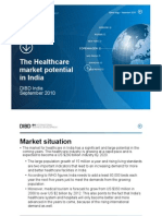 28-09 The Healthcare Market in India 2010