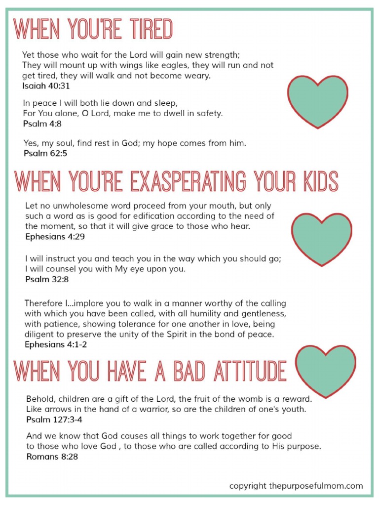 8 Scripture Verses