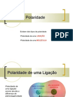 Química PPT - CASD - Moleculas - Polaridade