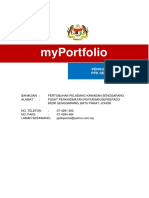 Templat Kosong MyPortfolio - A4