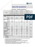 Teldor Fiber Specifications 3-2018