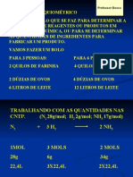 Química PPT - Cálculo Estequiométrico II