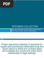 Specimen Collection Process Flowchart | PDF