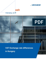 VAT Exchange rate differences in Hungary | News Flash