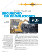 Seguridad en Demoliciones