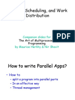 Futures, Scheduling, and Work Distribution: Companion Slides For by Maurice Herlihy & Nir Shavit