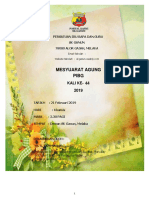 Buku Program Mesyuarat Agung PIBG Kali Ke - 44 Tahun 2019