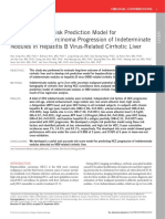 Development of Risk Prediction Model For