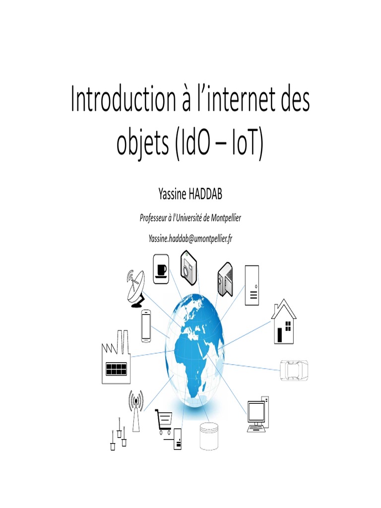 Introduction à l'Internet des Objets | PDF | Internet des objets | Capteur