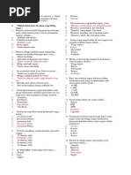 Soal PKN X Semester 1