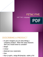 Fetac Fiveunit2