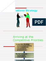 Operations Strategy