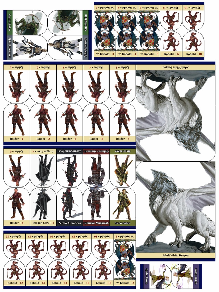 D&amp;D 5e Pawn Sheet 08 | PDF