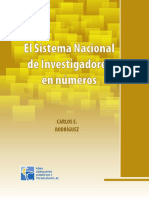 El Sistema Nacional de Investigación en Números