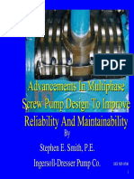 Advances in Multiphase Screw Pump Design - InGERSOLL-DRESSER