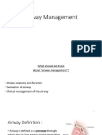 Airway Management