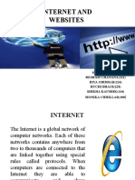 History and uses of the internet and websites