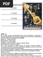 Geografia PPT - Cem Anos de Imigração Japonesa