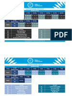 19 U17 Schedule Qualifying Stage