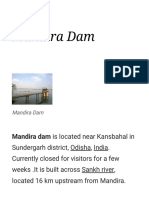Mandira Dam - Wikipedia