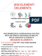 Hemija Biogeni Elementi
