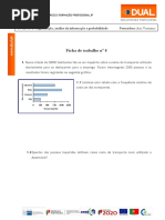 Ficha de Trabalho Nº4-Organização, Análise Da Informação e Probabilidade- TMCA1826