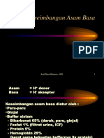 Keseimbangan Asam Basa: Acid Base Balance - ARL 1