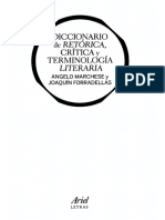 Diccionario De Retorica Critica Y Terminologia Literaria - Marchese Angelo Y Forradellas Joaquin.pdf