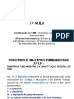 7ª Aula Constituicional 1ª