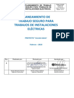 5 Planeamiento de Trabajo Puesta A Tierra