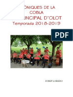 Cròniques de La Principal D'olot (2018-2019)