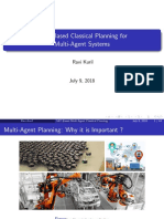 SAT Based Planning For Multiagent Systems