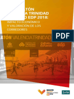 Maraton Valencia 2018 Informe Impacto Económico Oficial