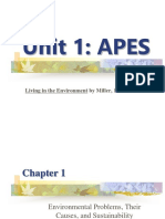 Unit 1: APES: Living in The Environment by Miller, 16 Edition