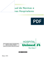 Mod 151 Manual Normas e Rotina Hospitalar