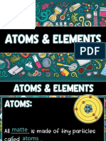 Atoms and Elements Slide Show TPT 1