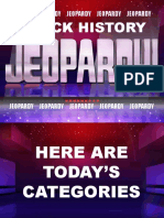 Black History Jeopardy 2019