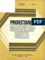 Proiectarea Masinilor-Unelte