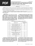 33.the Application of The International Harmonized System For Training of Welding Personnel in Bulgaria PDF