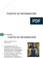 Fuentes de Información