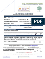 NQT Registration Form Galway
