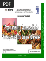 Modulo de Aprendizaje Procesamiento y Conservacion de Frutas Hortalizas Granos y Cereales. Bibliografia de Consulta de José Antonio Peñafiel Vásquez