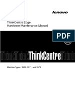 Thinkcentre Edge Hardware Maintenance Manual: Machine Types: 3569, 3571, and 3574