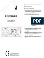 SD 318 BT Rds Usb Ax Libretto